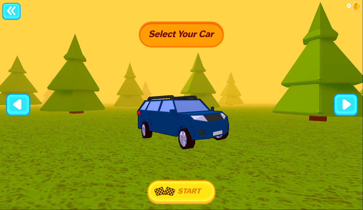 Pocket Drift Game Select Your Car Screenshot.