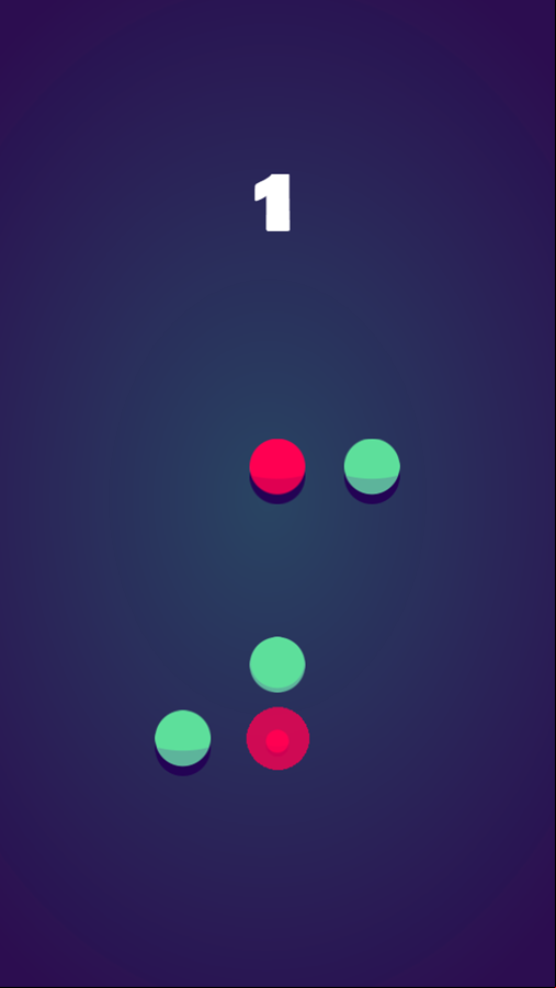 Pong Ball Game Start Screenshot.