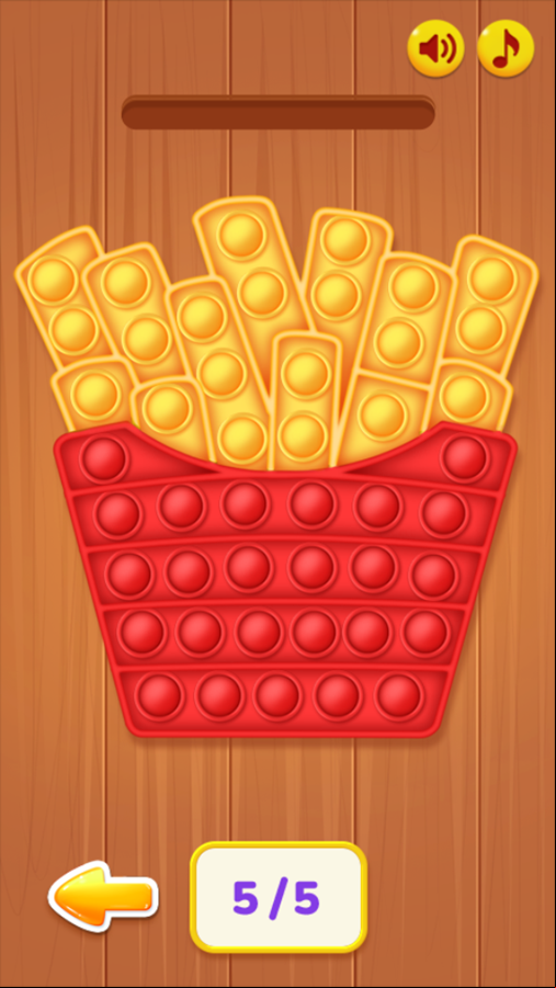 Pop It Master Game Next Level Screenshot.