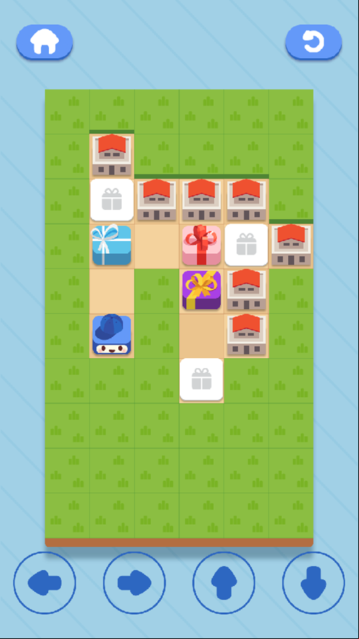 Postman Run Game Next Level Screenshot.