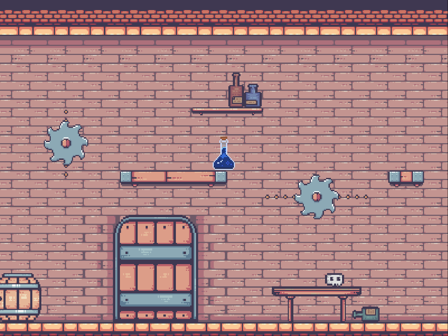 Potion Jump Game Level Challenge Screenshot.