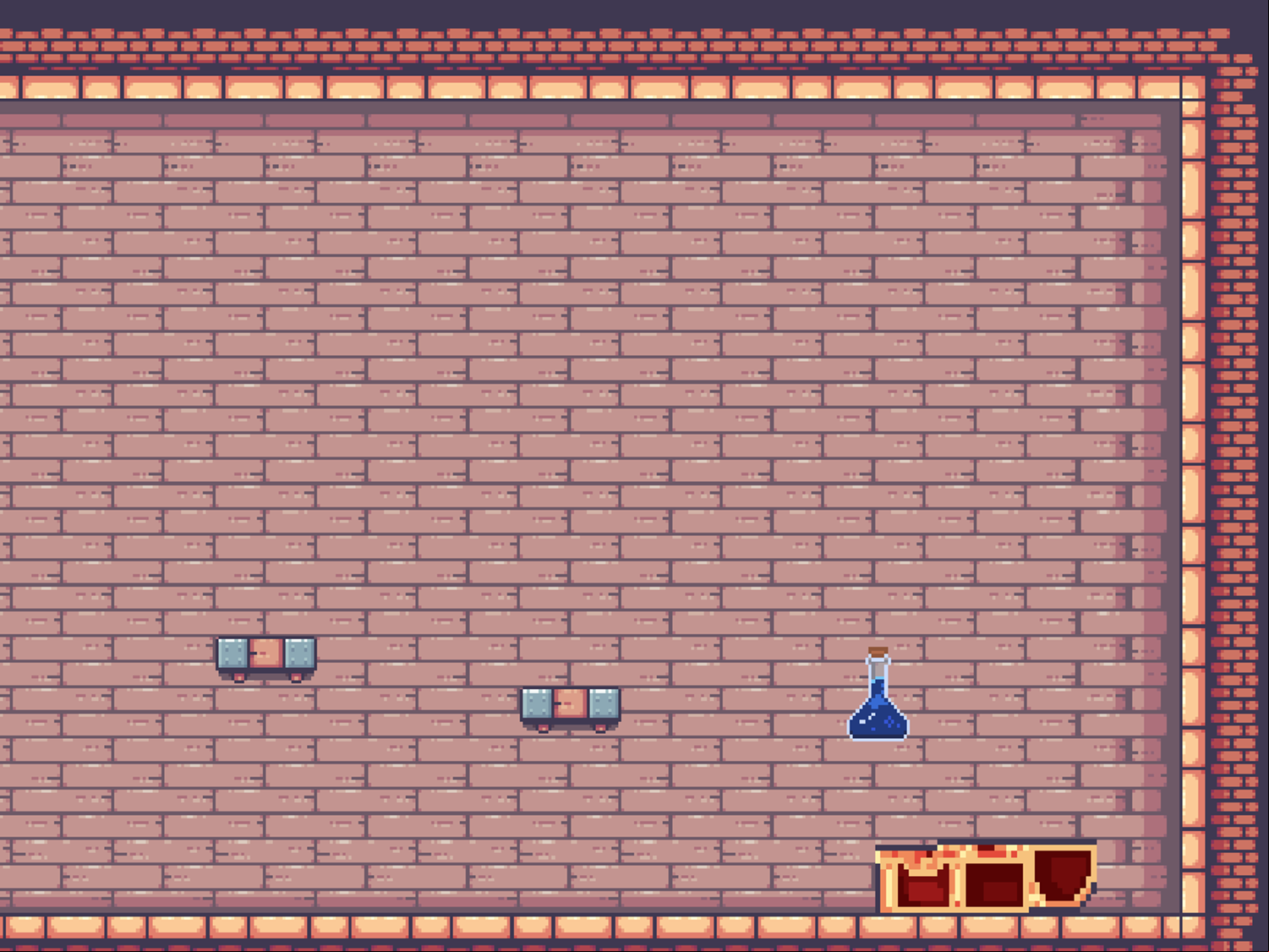 Potion Jump Game Level Play Screenshot.