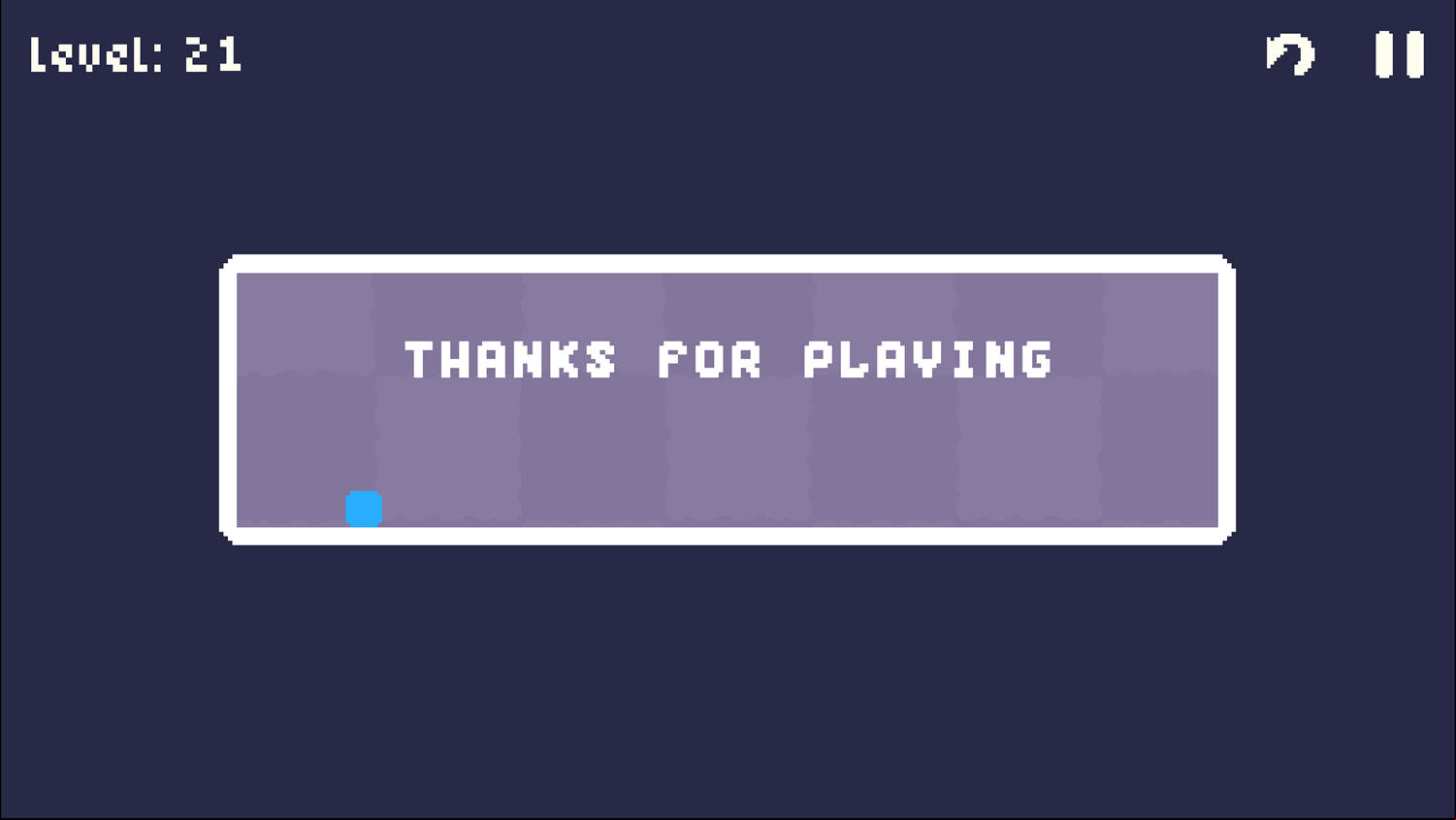 Power Off Game Complete Screen Screenshot.