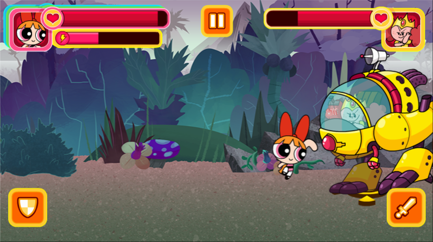 Powerpuff Unordinary Week Game Screenshot.