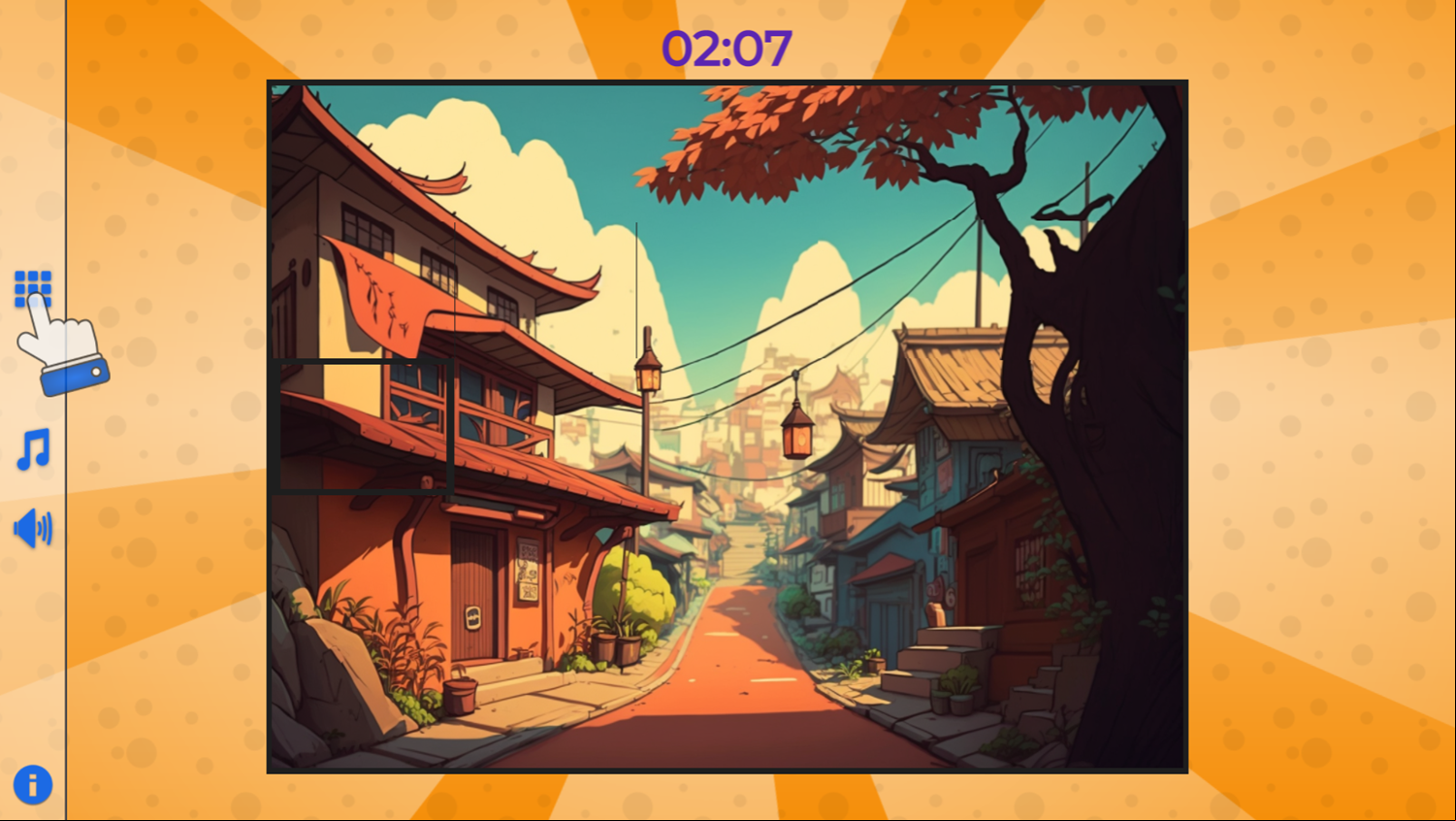 Puzzle Swap Game Level Complete Screen Screenshot.