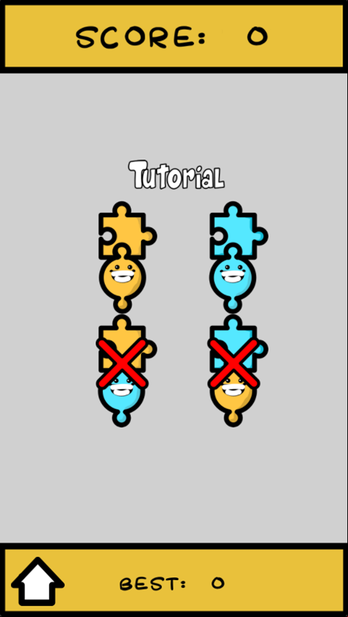 Puzzle Switch Game Tutorial Screenshot.