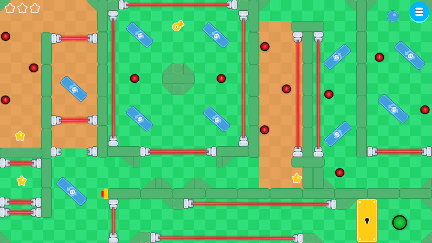Reach The Goal Game Final Level Screenshot.