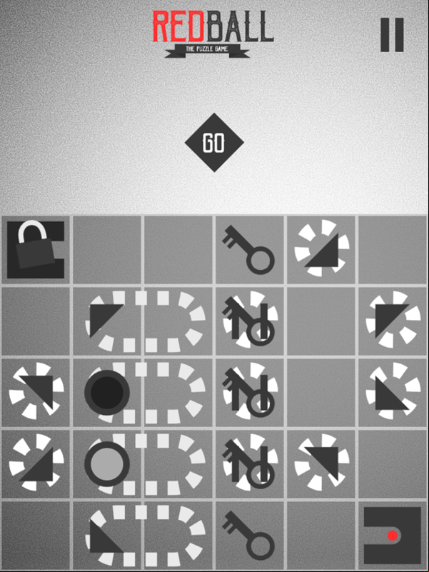 Red Ball Game Final Level Screenshot.