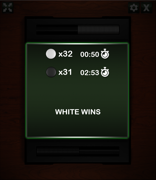 Reversi You Lose Screenshot.