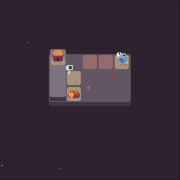 Rhino Express Game Level With False Floors Screenshot.