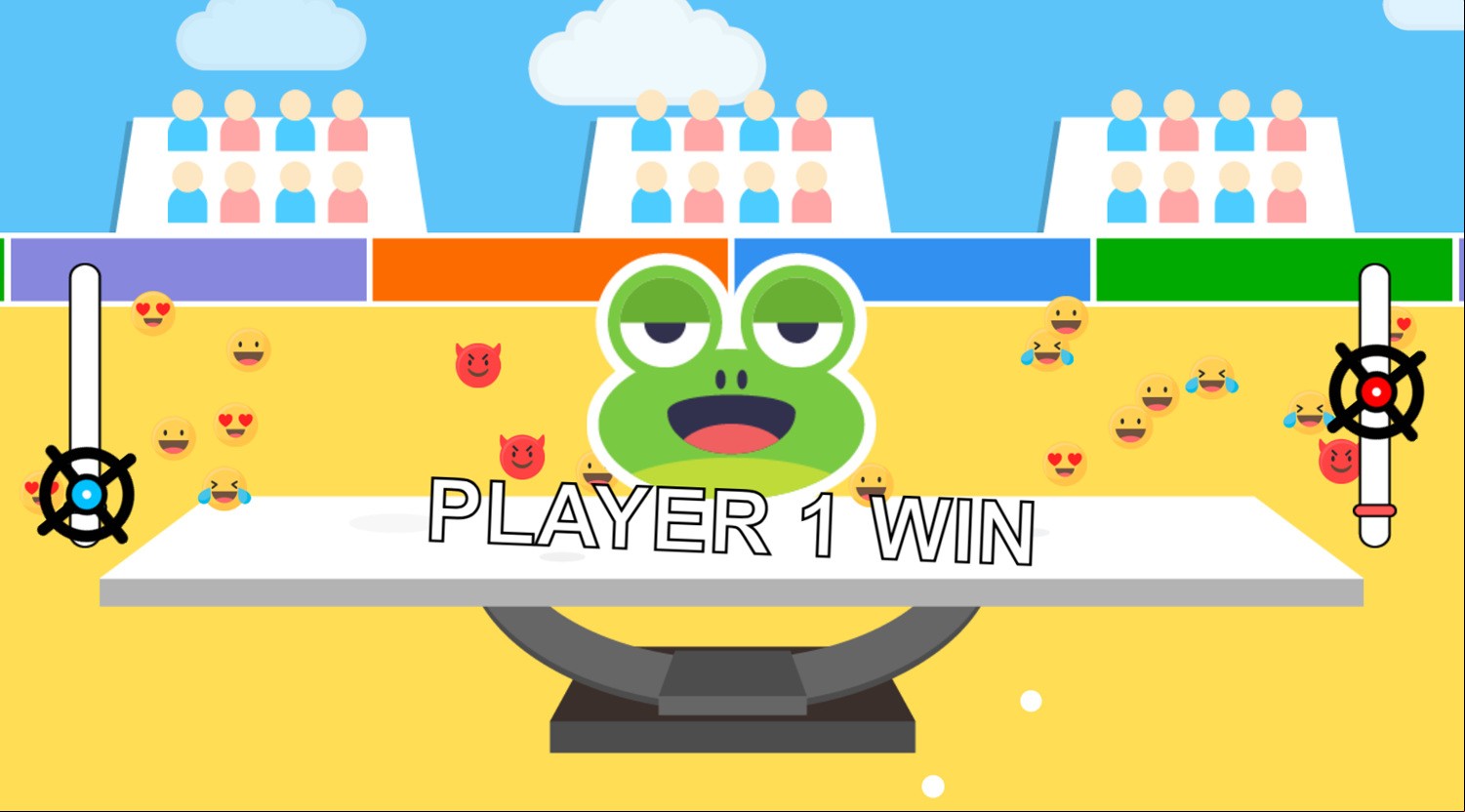 Roll Ball Game Player Win Screenshot.