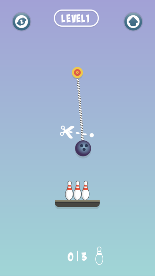 Rope Bawling Game How To Play Screenshot.