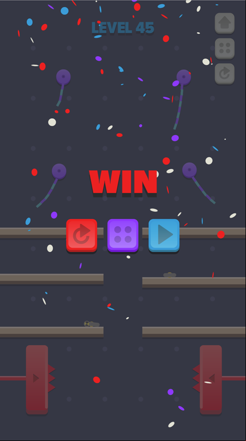 Rope Dude Game Beat Screenshot.