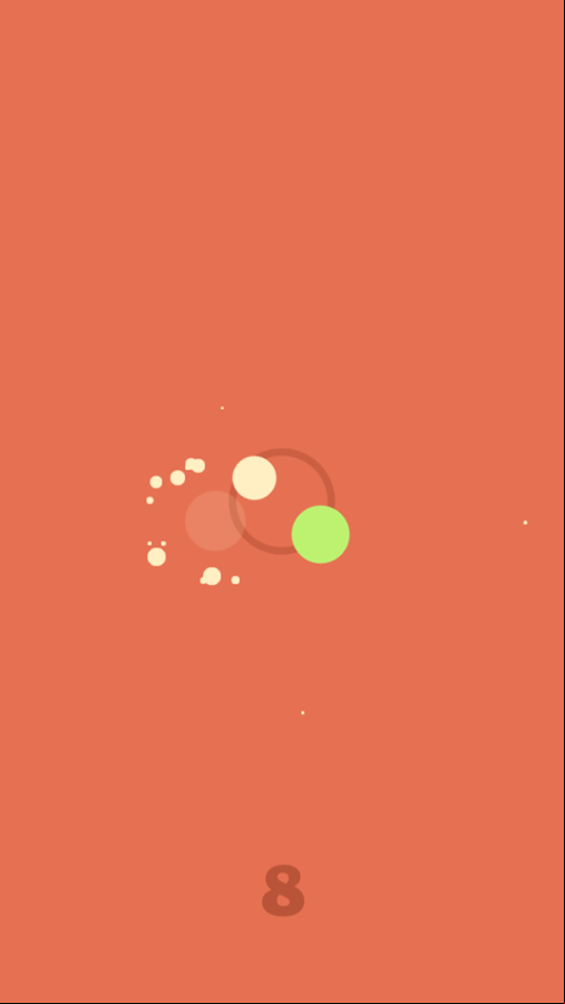 Rotating Catchers Game Play Screenshot.