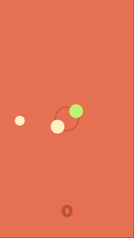 Rotating Catchers Game Start Screenshot.