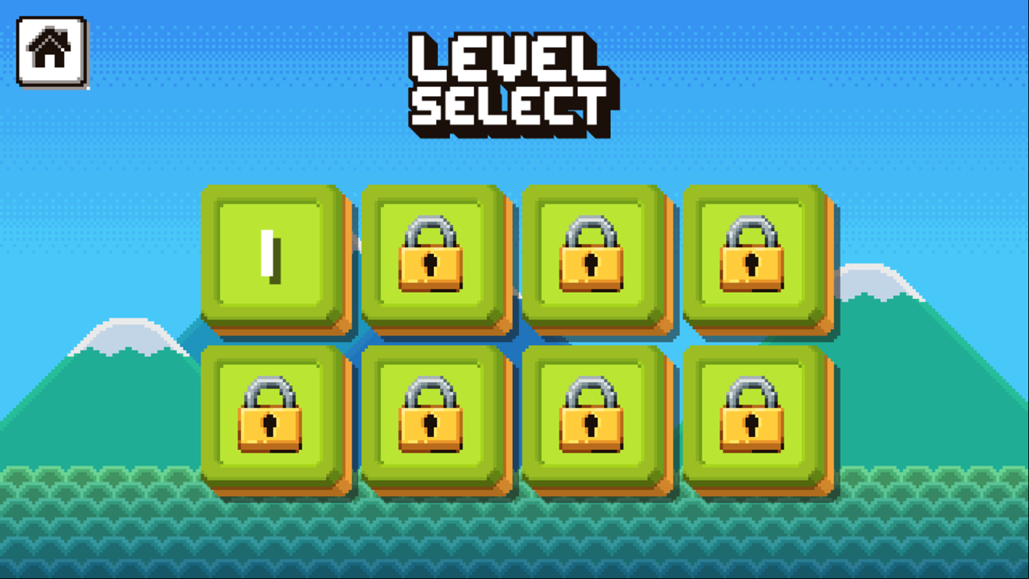 Run Run Duck Game Level Select Screenshot.