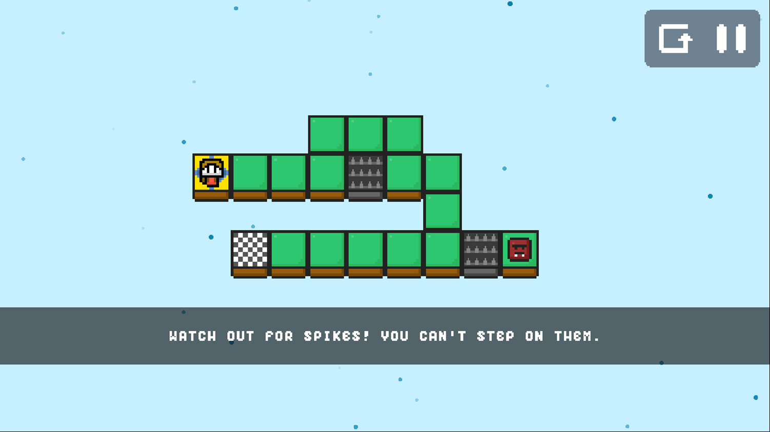 Save Princess Game Spikes Screenshot.