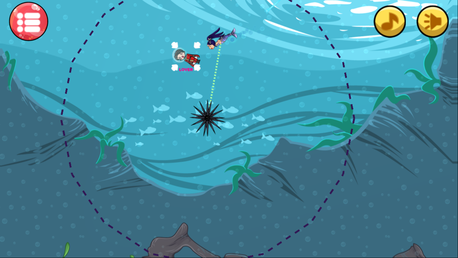 Save The Prince Game Level Play Screenshot.