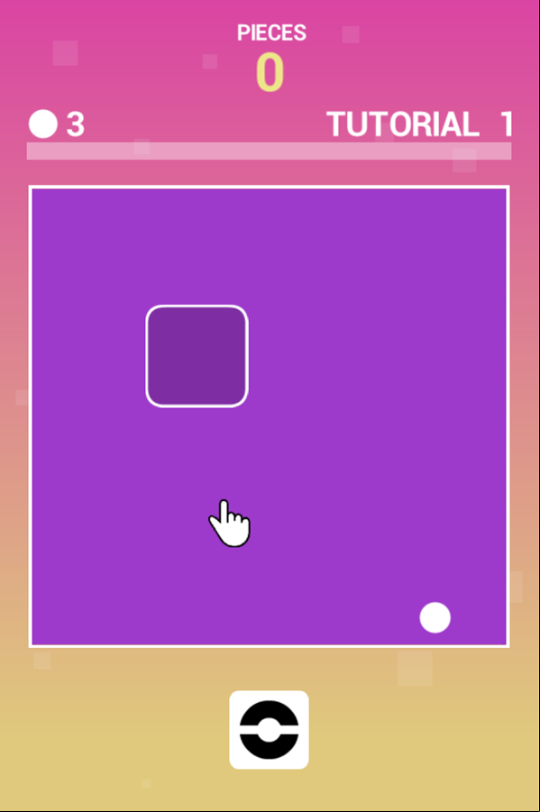 Scaled Game Tutorial Screen Screenshot.