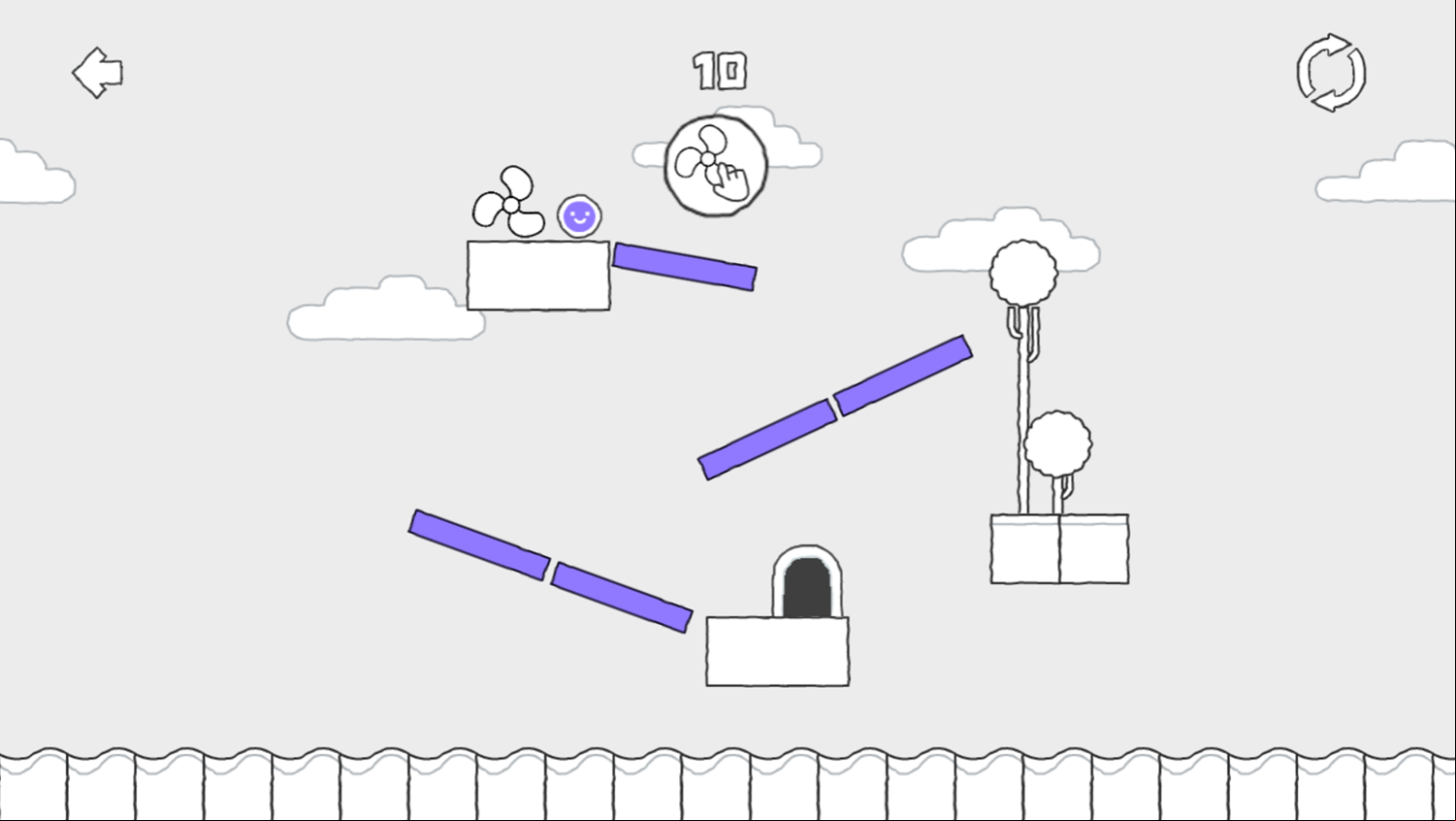 Scribble World Physics Puzzle Game Fan Screenshot.