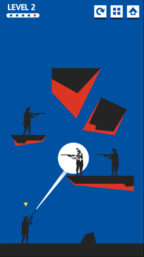 Secret Agent Game Aiming Screenshot.