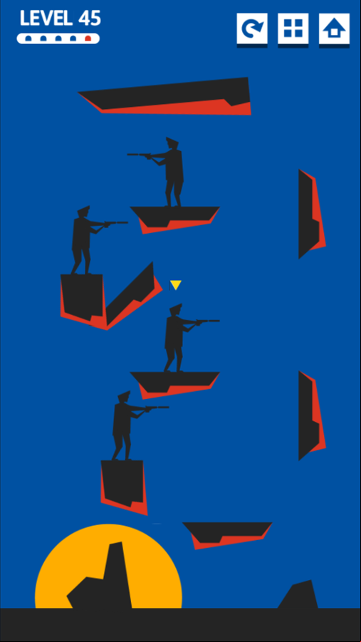 Secret Agent Game Final Level Screenshot.