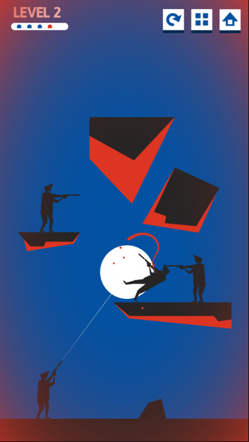 Secret Agent Game Shooting Screenshot.
