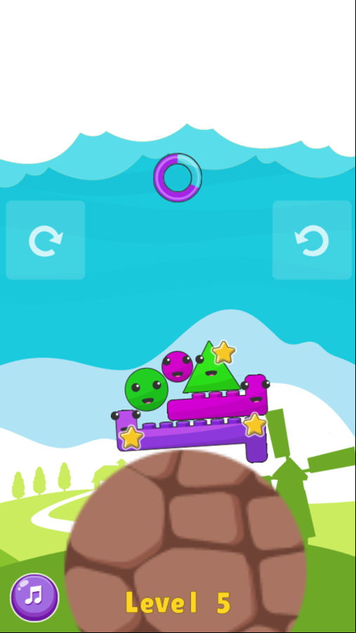 Shape Balance 2 Game Next Level Screenshot.
