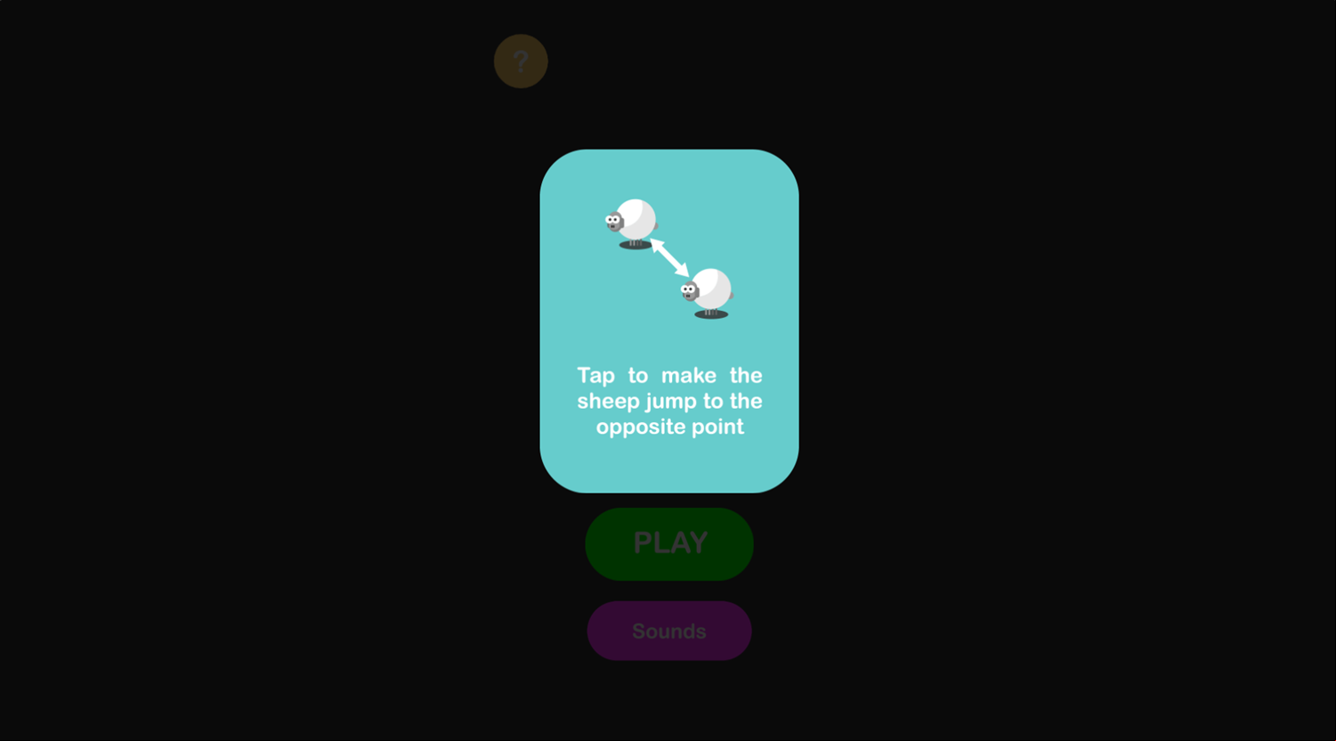 Sheep Run Game How To Play Screenshot.