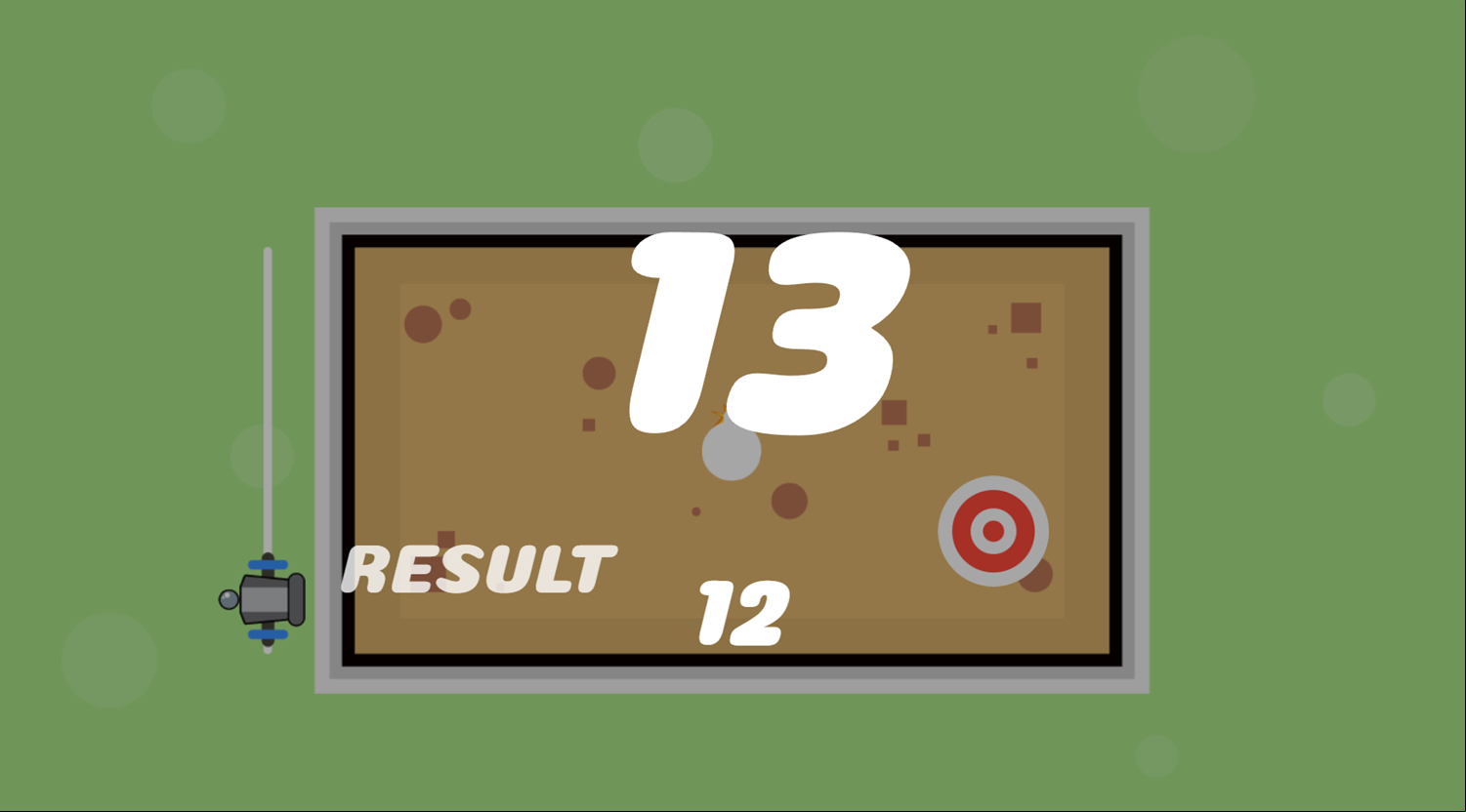 Shot  Game Result Screenshot.