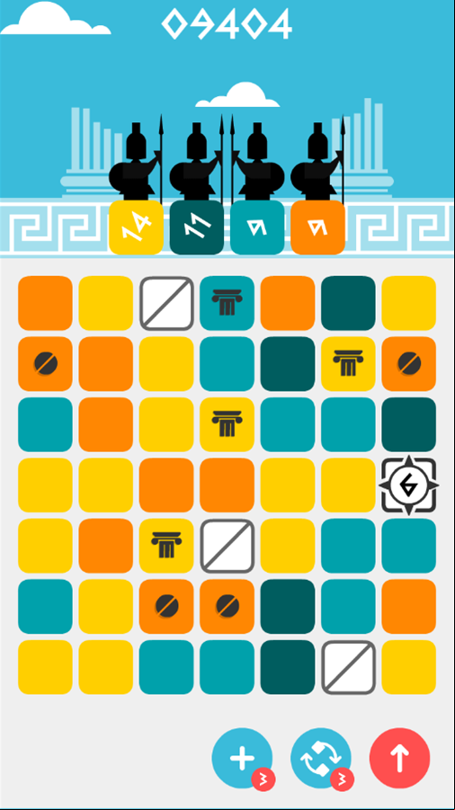 Six Moves Game Screenshot.