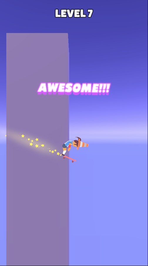 Skater Twist Game Air Exhibition Screenshot.