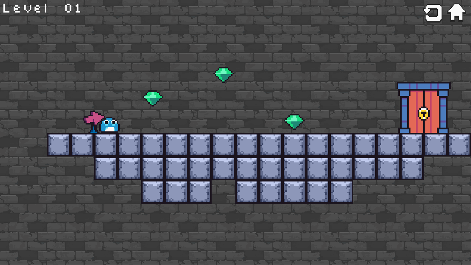 Slime Quest Game Screenshot.