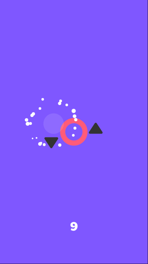 Slow Ball Game Over Screenshot.