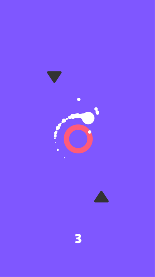 Slow Ball Game Play Screenshot.