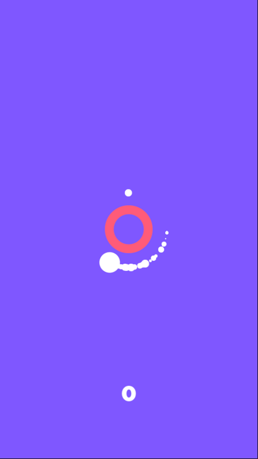 Slow Ball Game Start Screenshot.