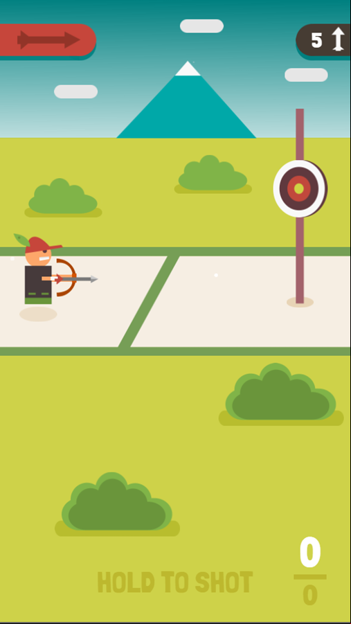 Small Archer Game How To Play Screenshot.