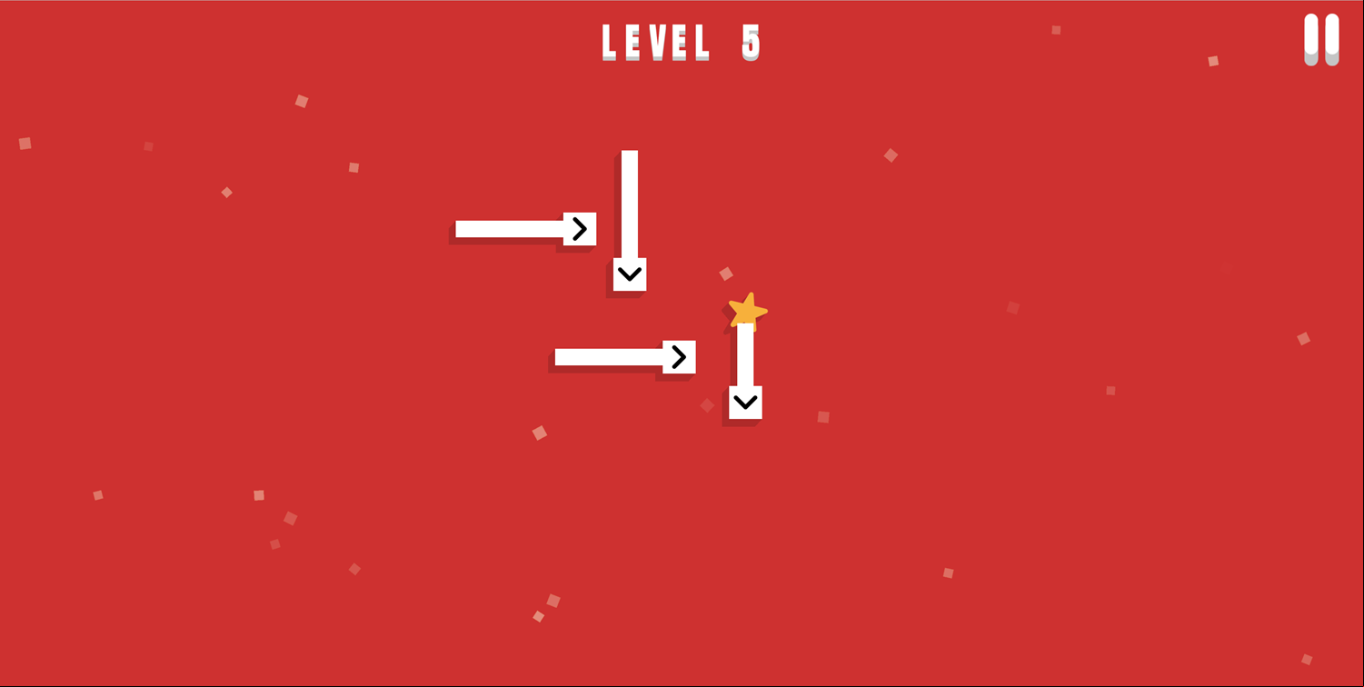 Smart Turn Game Slide Blocks Screenshot.