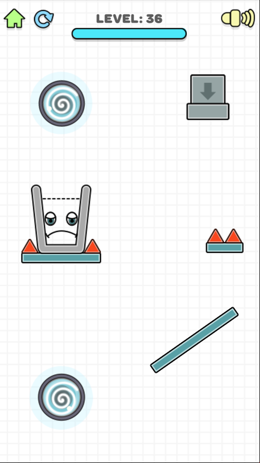 Smiling Glass 2 Game Screenshot.