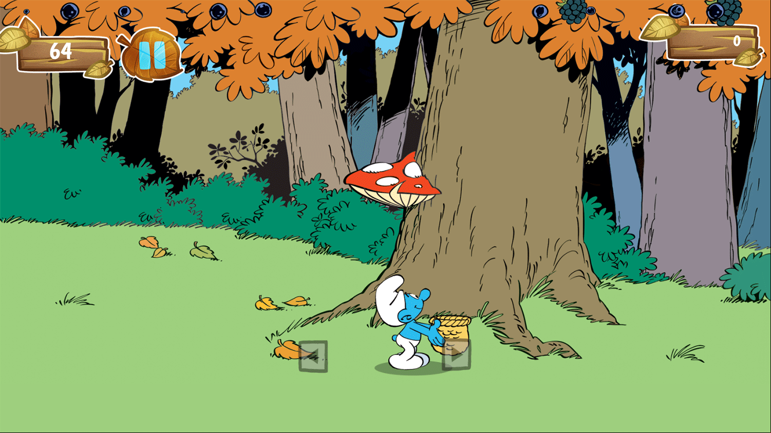 Smurfberries Drop Quickfall Mode How To Play Screenshot.
