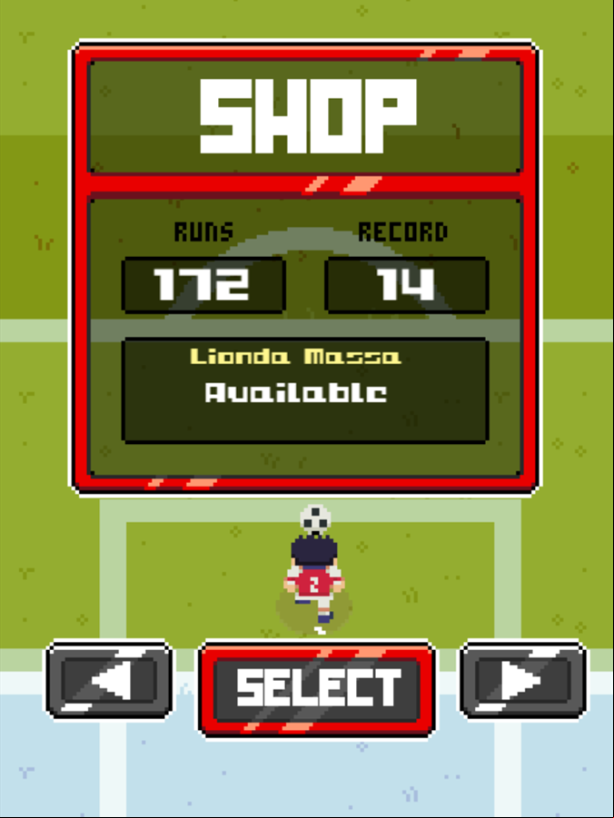 Soccer Pro Game Shop All Players Unlocked Screenshot.