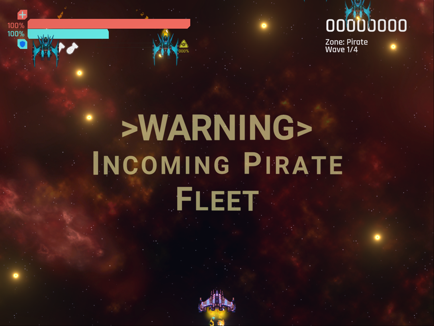 Solar Arbiter Game Start Screenshot.
