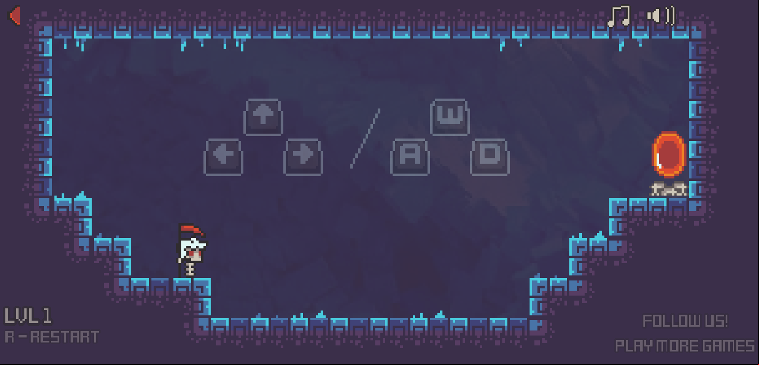 Soul Hunter 2 Game Movement Instructions Screen Screenshot.
