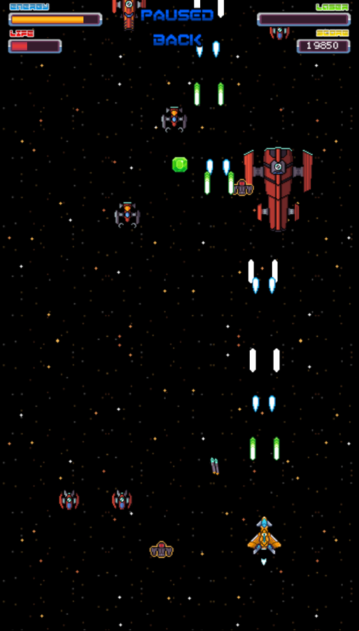 Space Battleship Orion Game Play Screenshot.