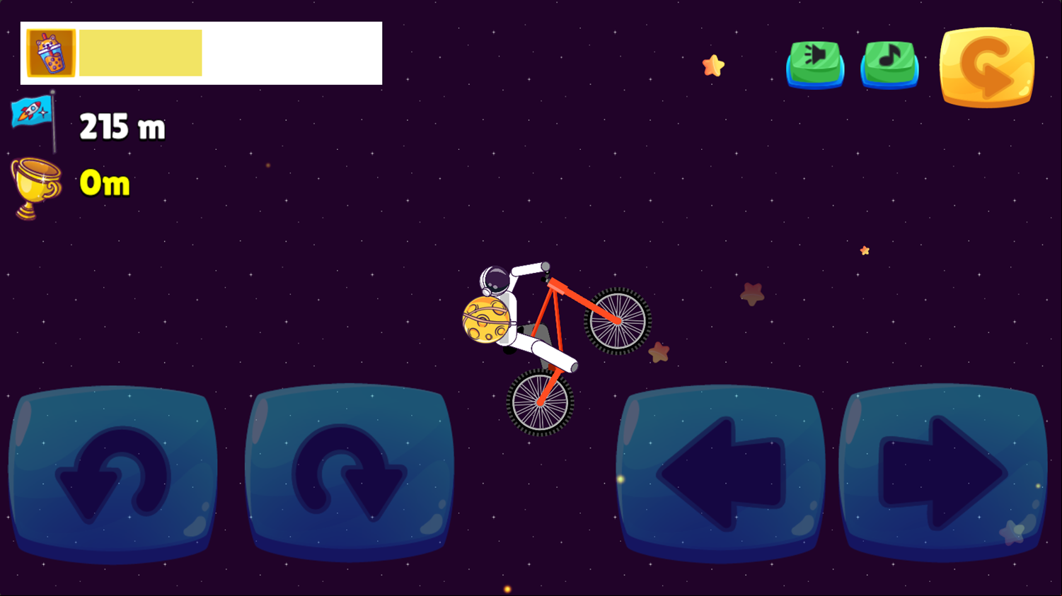 Space Flash Game Play Screenshot.