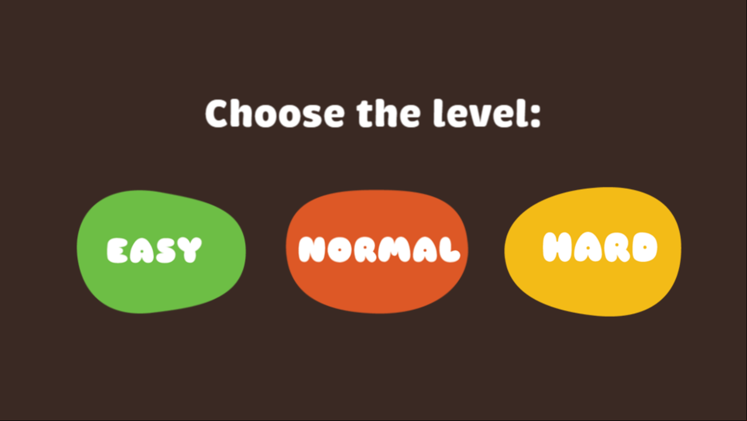 Spell Safari Game Level Select Screenshot.
