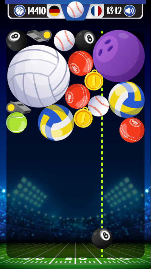 Sport Merge Game Play Screenshot.