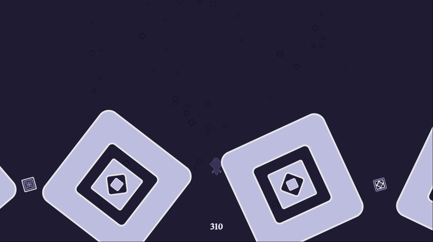 Squared Ways Game Over Screenshot.