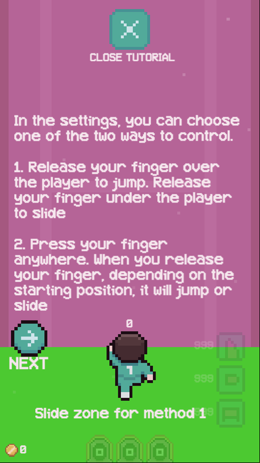 Squid Run Game How To Play Screenshot.