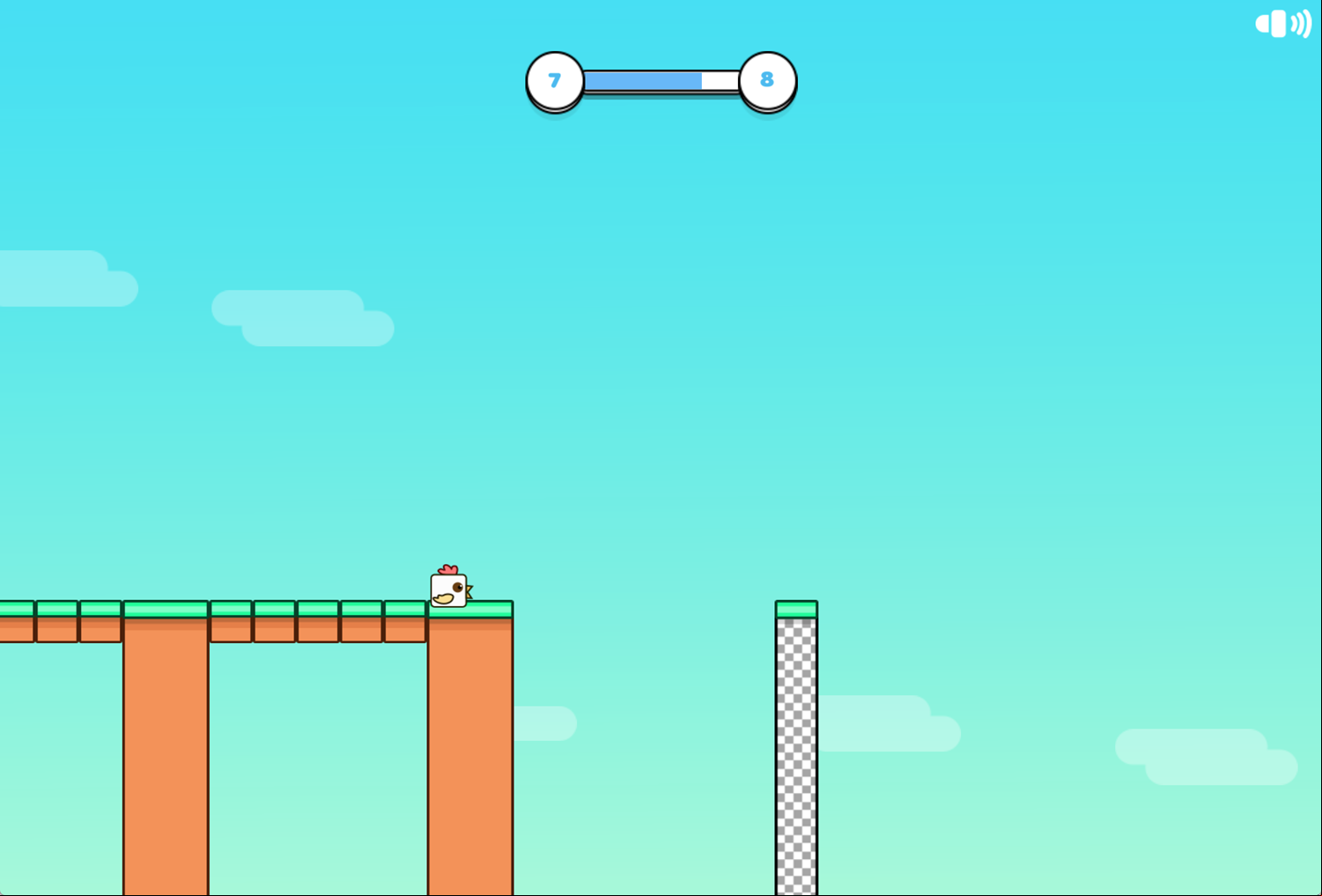 Stacky Chicken Game Screenshot.